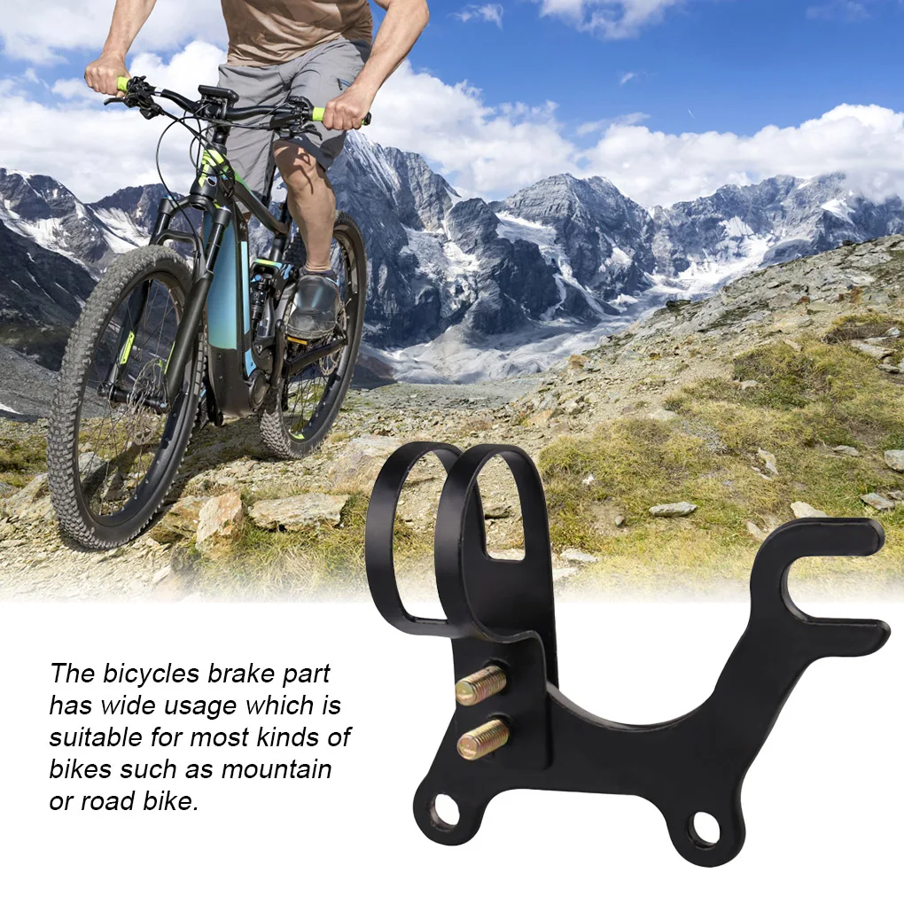 

2 Pieces Bicycles Brake Bracket Adapter Disc Converter Carbon Steel Spare Parts Mounting Holder Maintenance 20mm