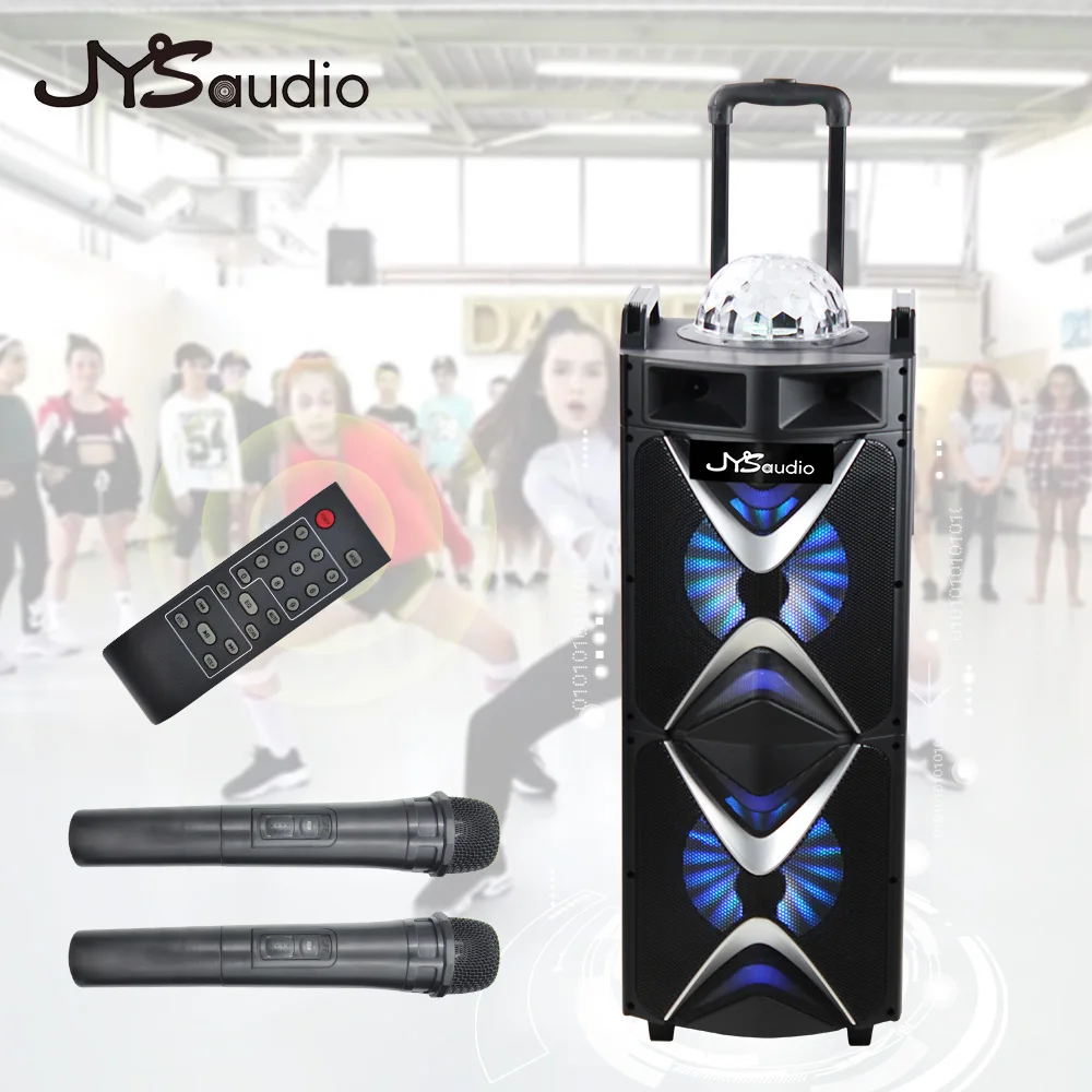 Karaoke Trolley Speaker Dual 10