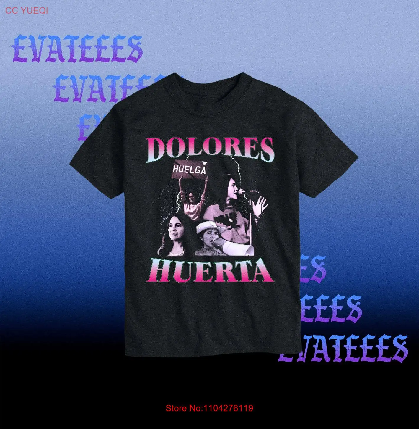 Футболка Dolores Huerta вдохновляющие индивидуальные латинские бойцы для правосудия
