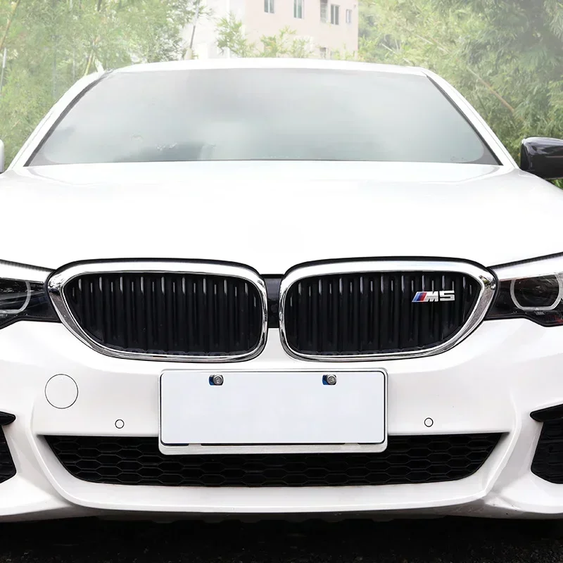 ABS автомобильная передняя решетка с эмблемой и пряжкой наклейка для M Power X3 X5 X6 X4 X2