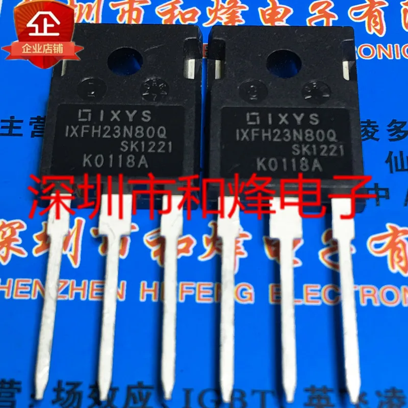 

5PCS-10PCS IXFH23N80Q TO-247 800V 23A NEW AND ORIGINAL ON STOCK