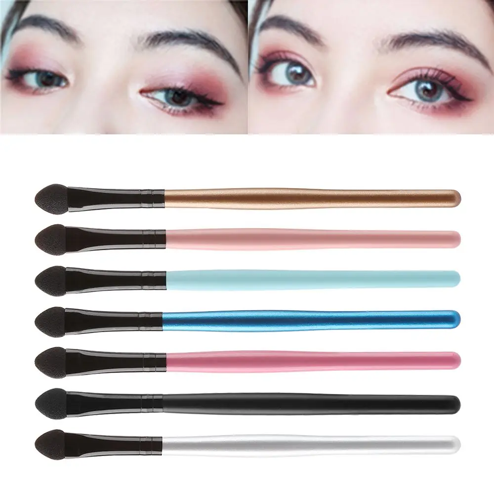 

5Pcs Fashion Long handle Eyeshadow Brush Portable Eyebrow Sponge Stick Eyeshadow Applicator Eyeshadow Cosmetic Makeup Tools