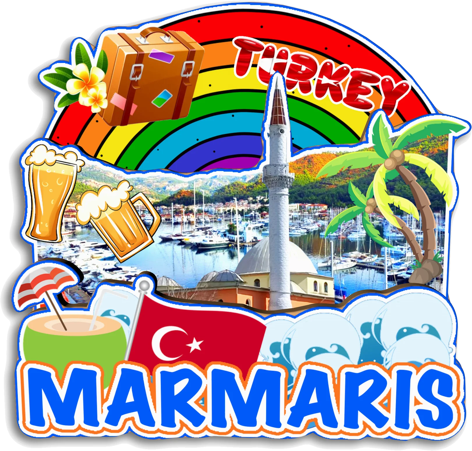 

Магнит для холодильника Турция