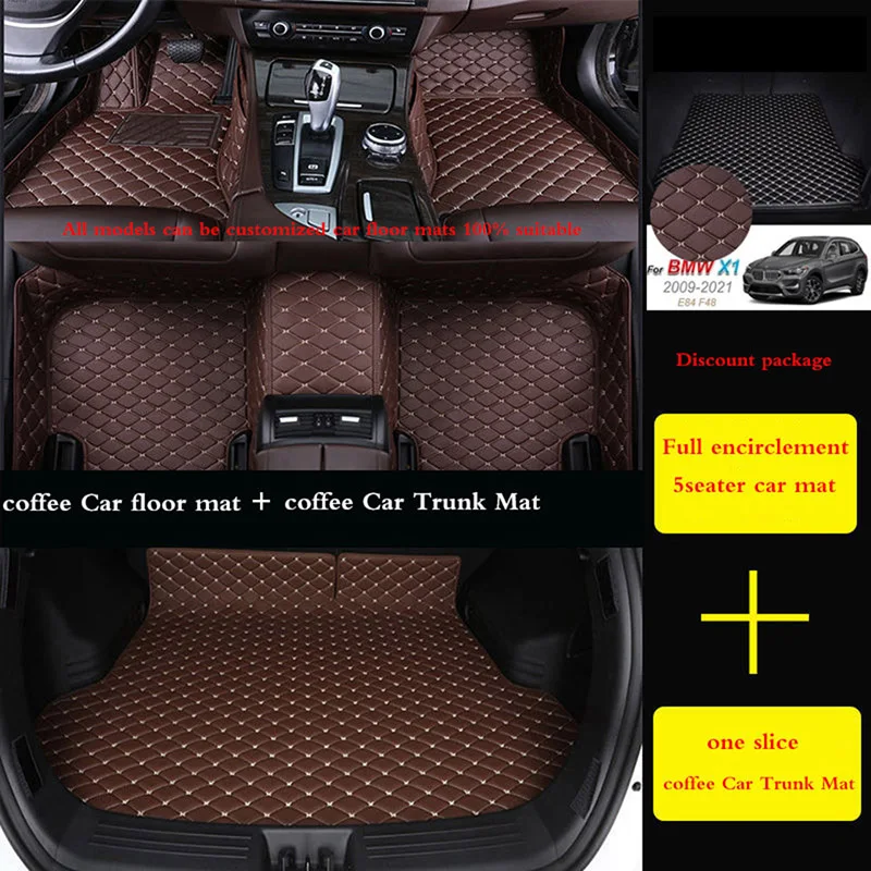 

Custom Car Floor Mat for Buick Enclave 2009-2015 Year Interior Details Car Accessories Carpet Trunk Mats