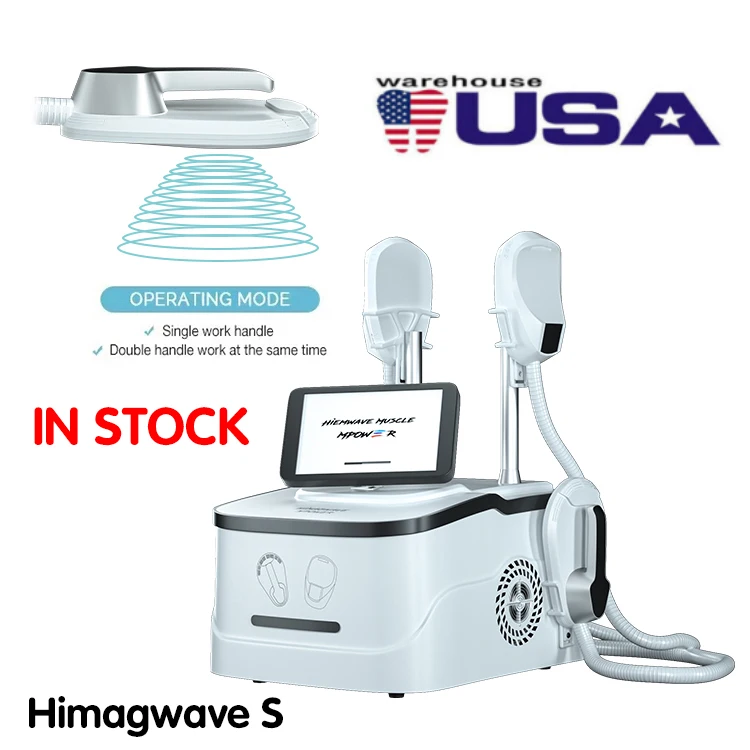 

Air Cooling System Electromagnetic EMS 100HZ HIEMT Abdomen Body Slimming Machine for Salon Use
