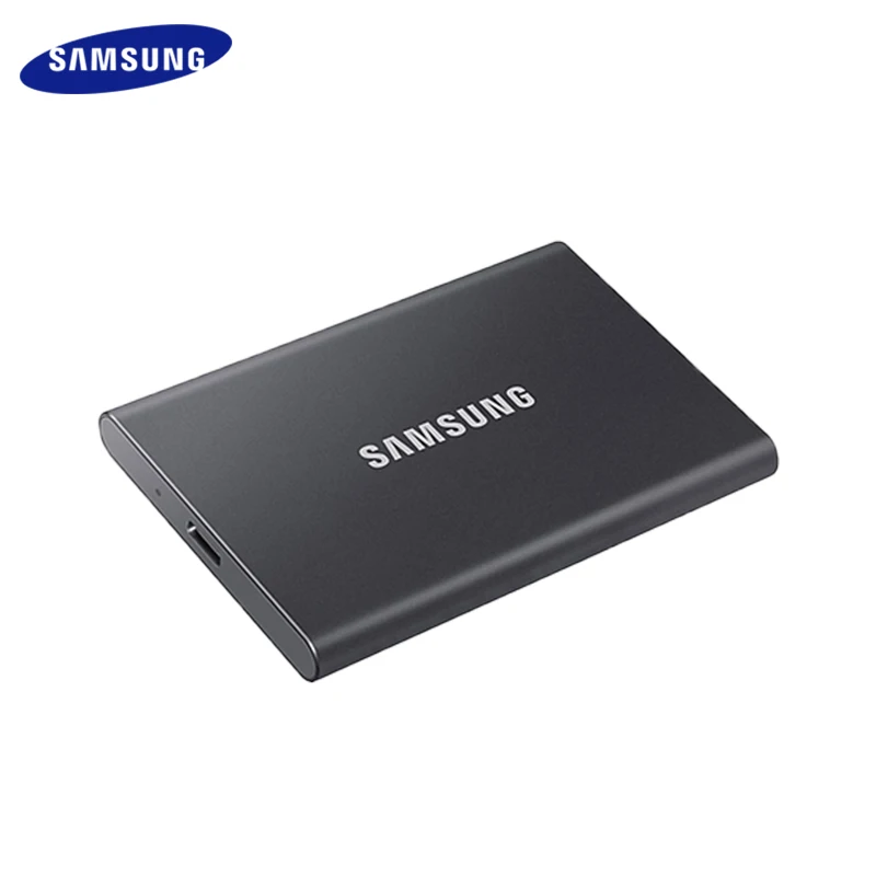 Портативный твердотельный накопитель SAMSUNG T7 1 ТБ 500 Гб USB 3 2 Gen Type C мобильный
