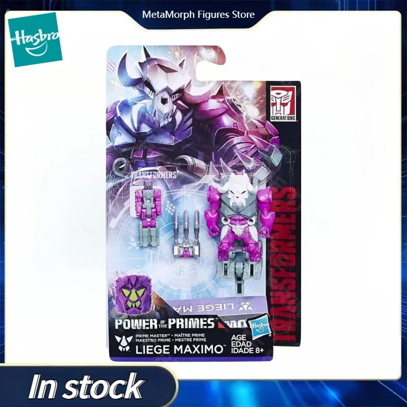 Фото Оригинальная фигурка Hasbro Transformers Power of The Primes E1112 LIEGE MAXIMO, класс Legend, аниме-фигурка, коллекционная игрушка №1