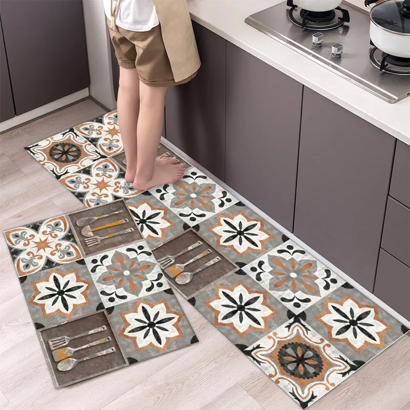 

Myvision Modieuze Eenvoudige Nordic Stijl Keuken Vloermat Huishoudelijke Tapijt Lange Strip Deur Mat Moderne Home Decor