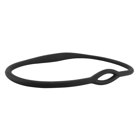 Силиконовый держатель для ожерелья с подводным плаванием, гибкий держатель для ожерелья в виде кольца, осьминога, черный, 18 см