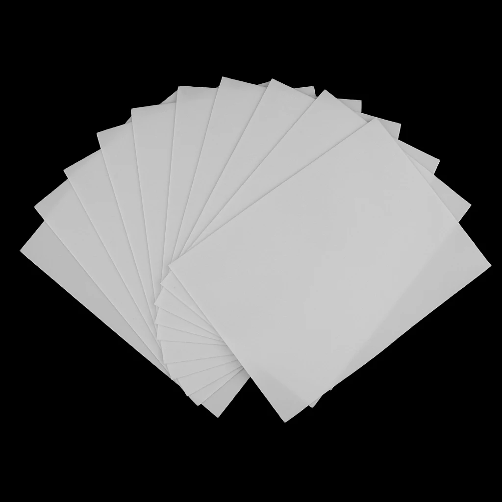 

10 шт., двусторонний Лист для обучения тату-машинке, 6 х8 дюймов, 15 х20 см