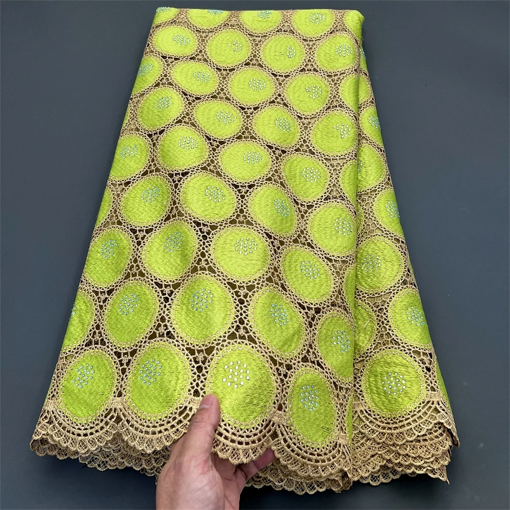 2023 высококачественная ткань Хлопковое платье для свадебной вечеринки блестки