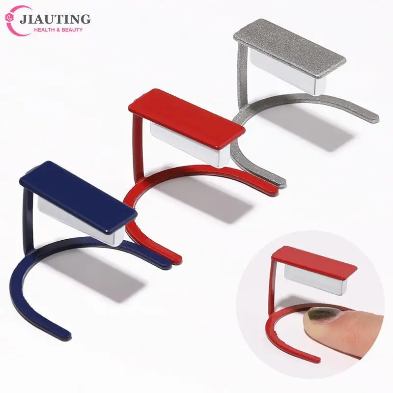 

1PC Cat Magnetic Stick 3D Eye Glue Attractor Plate UV Gel Line Strip Multi-function Nail Art Magnet Board Bracket Nail Art Tool