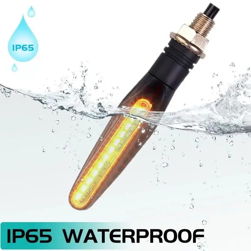 24 светодиодные указатели поворота для мотоцикла белый красный янтарный