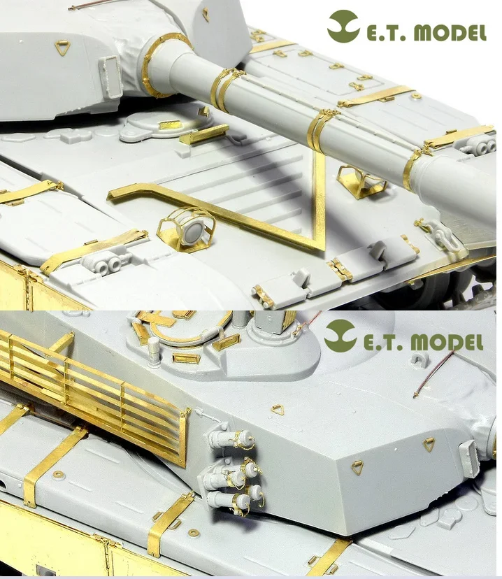 Модель ET E35-010 + E35-011 1/35 PLA ZTZ 99/99A MBT Базовая фотогравированная часть боковые юбки 99