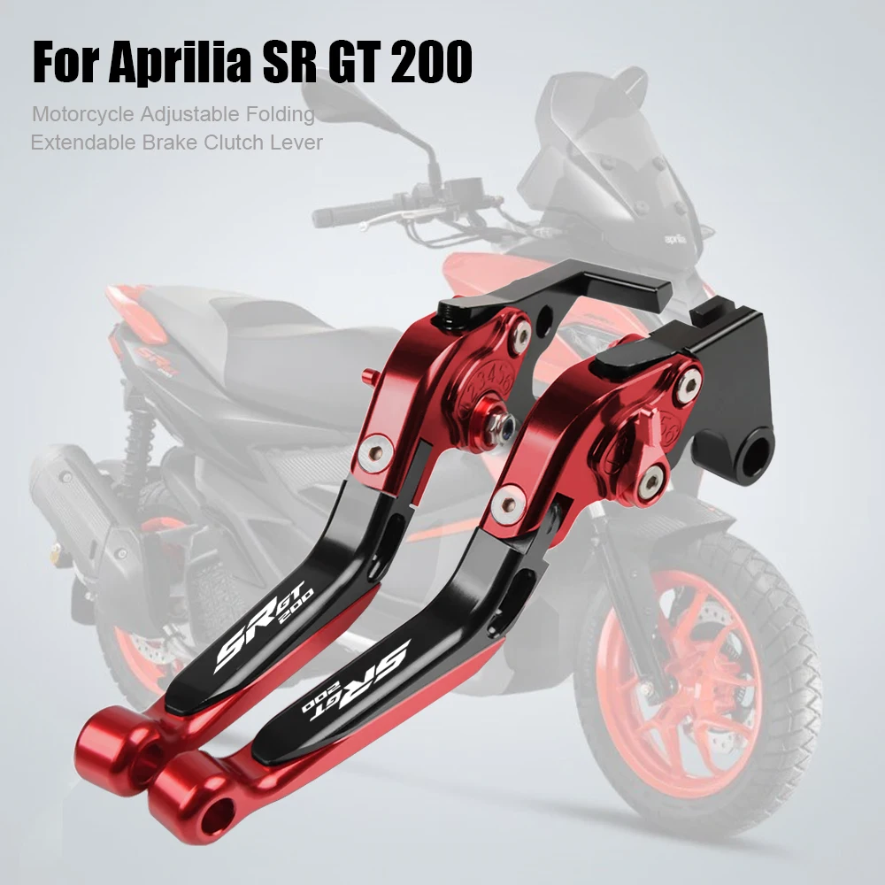 

For Aprilia SR GT 200 2022 Motorcycle Adjustable Folding Extendable Brake Clutch Lever