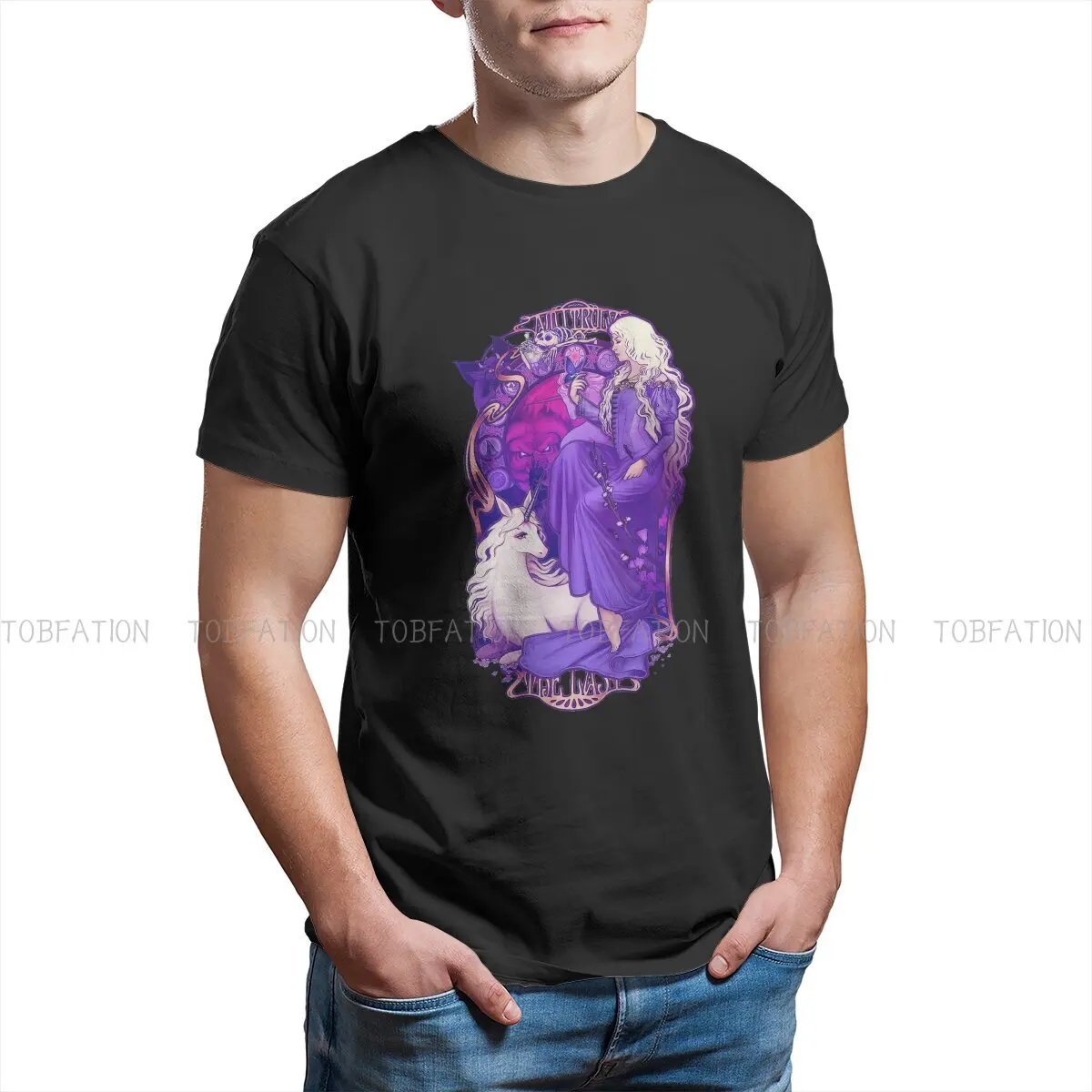 

Truly Hip Hop TShirt The Last Unicorn Peter S. Beagle Magic Printing Tops Leisure T Shirt Male Tee Special Gift Clothes
