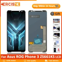 6 59  Original AMOLED Display For Asus ROG Phone ZS661KS LCD Display Touch Screen Digitizer Panel Assembly For ASUS I003D