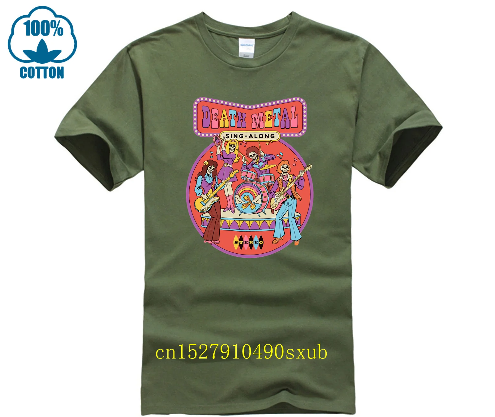 Children Print Rainbow Unicorn Death Metal T-shirts Kids Funny Summer Cute Clothes Casual Tops Baby Tees For BoysGirls