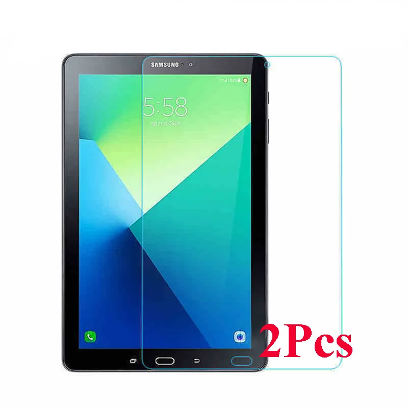 

2 шт. Защитная пленка для экрана 9H Premium закаленное стекло для Samsung Galaxy Tab A 10,1 дюймов 2016 T580 T585 HD защитная пленка