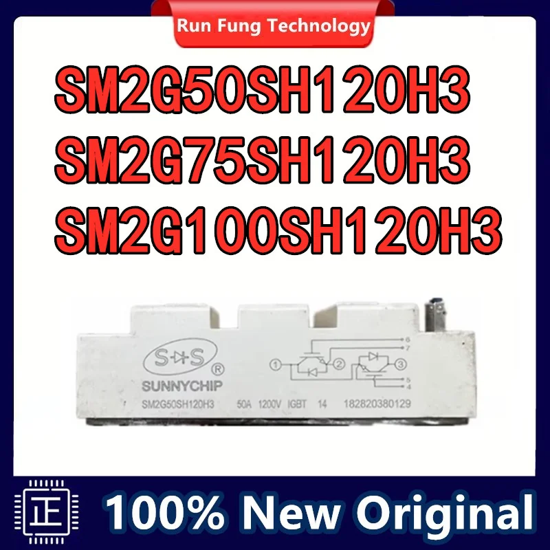 

SM2G50SH120H3 SM2G75SH120H3 SM2G100SH120H3 50A 1200V 75A 100A New Original IGBT Module