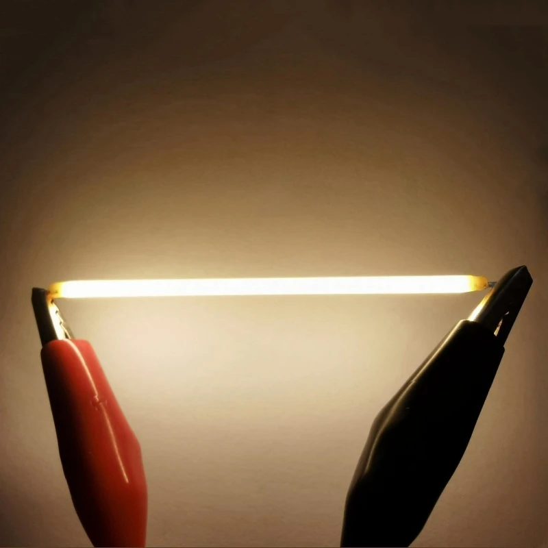 Светодиодная лента Khelse, гибкая, теплый/холодный белый/желтый/синий/розовый/зеленый/красный/фиолетовый, 3 В, 60/300/450 мм, 10 шт.