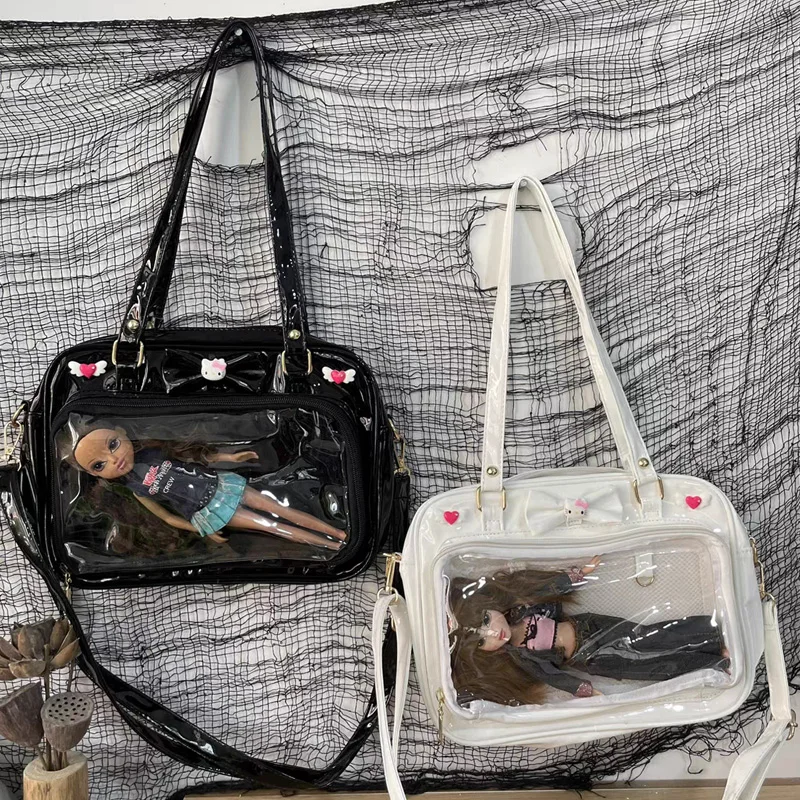 

Luxury Brand 2023 New Hhandbag y2k Designer Transparent Muppets Shoulder Bags Fashion High Capacity Tote Cute Cartoon Dinner Bag