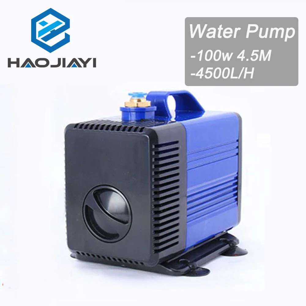 Погружной водяной насос 100 Вт 4 5 м 4500 л/ч IPX8 220 В для станка лазерной гравировки и