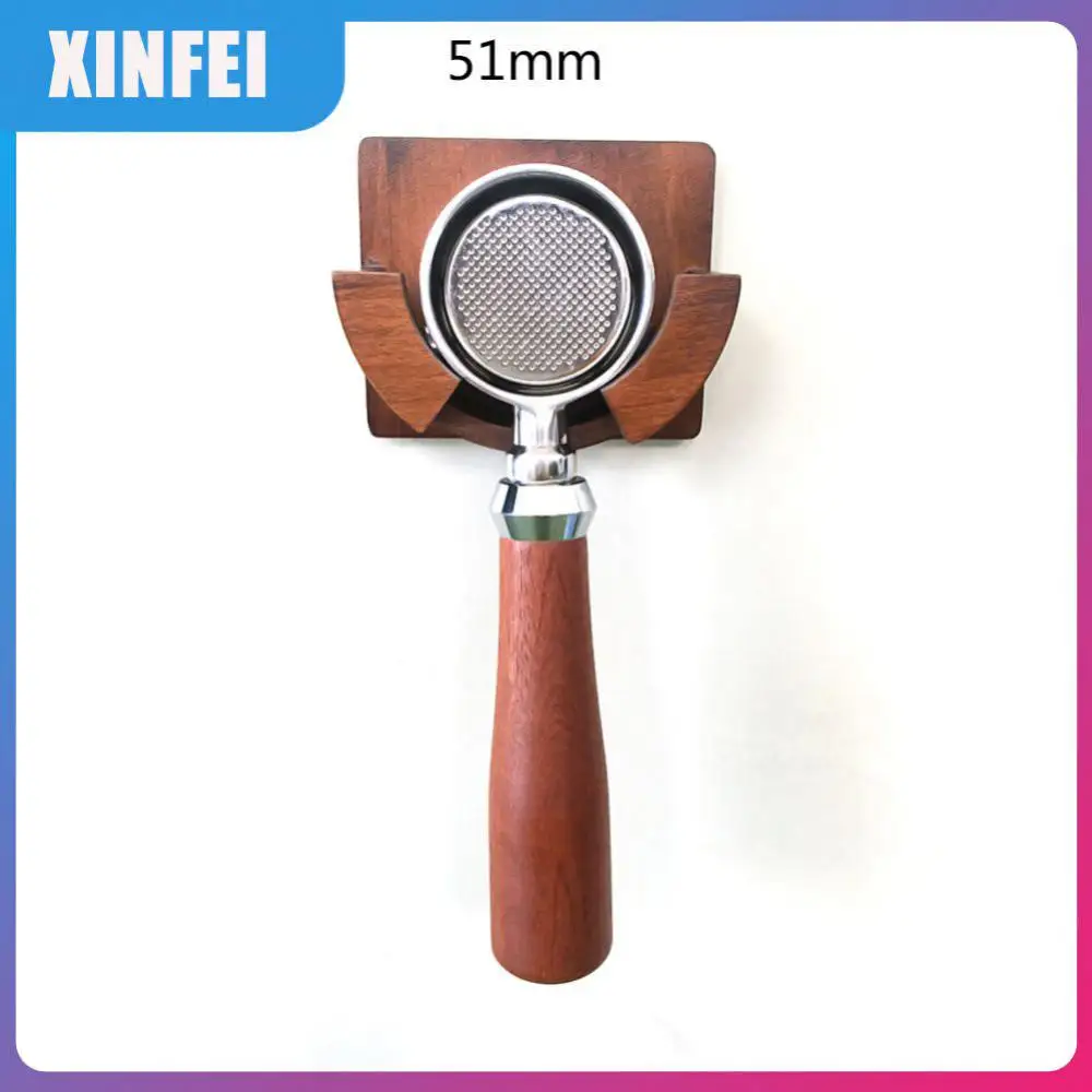 

51/53/54mm Two-Ear Three-Ear 58mm Bottomless Handle Solid Wood Bracket Commercial Household Convenient Hanging Base