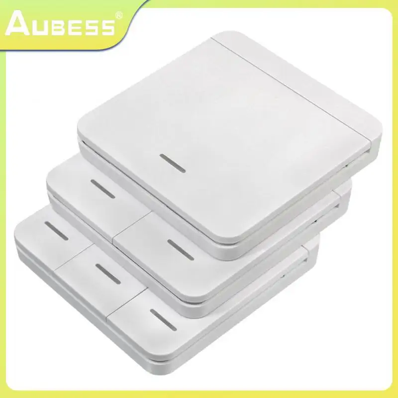 

Remote Control Wall Switch 433 Mhz Random Paste Wireless Remote Control Wiring Free Remote Intelligent Switch Smart Home