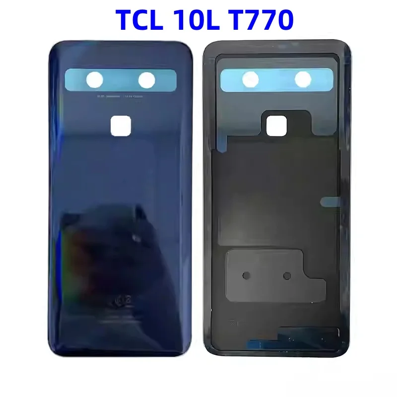 Задняя стеклянная крышка чехол для аккумулятора TCL 10 10L 10Pro T790H T790Y T770B/H T799 T799H