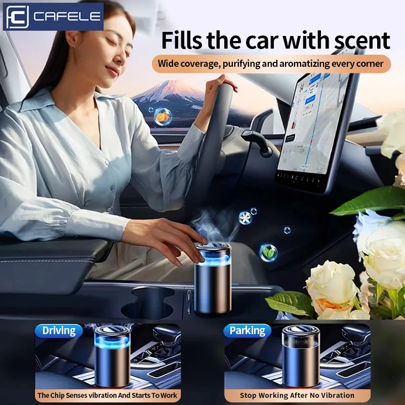 CAFELE умный автомобильный освежитель воздуха диффузная ароматерапия с