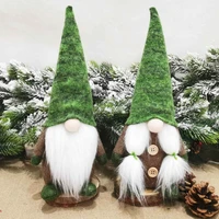 easter gnomes set of 2 holiday home decoration swedish plush tomte stuffed table doll handmade gnome gift elf ornament