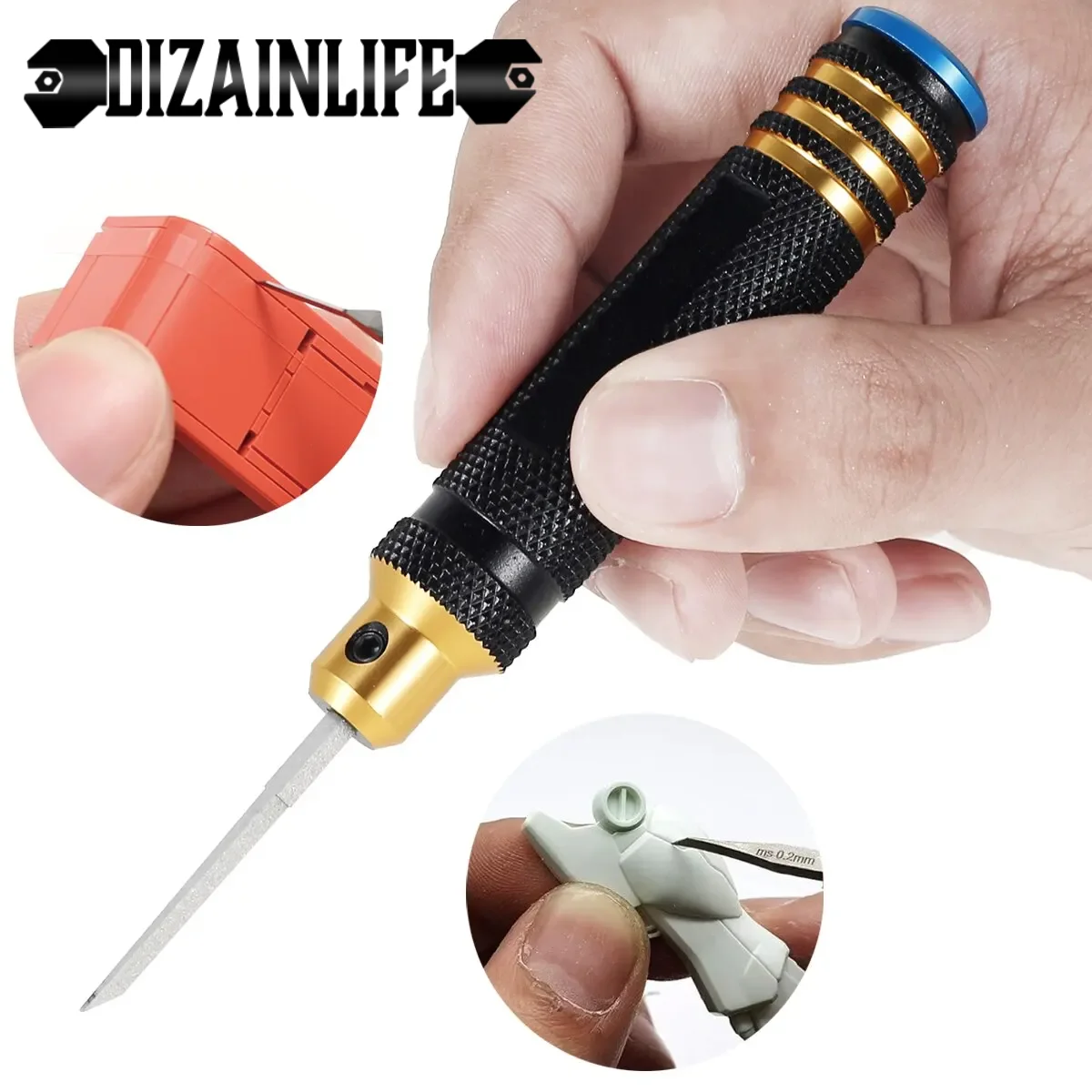 Модель DIZAINLIFE панель леска инструмент для резьбы по мазурам с 7 лезвиями 0 1-2 мм