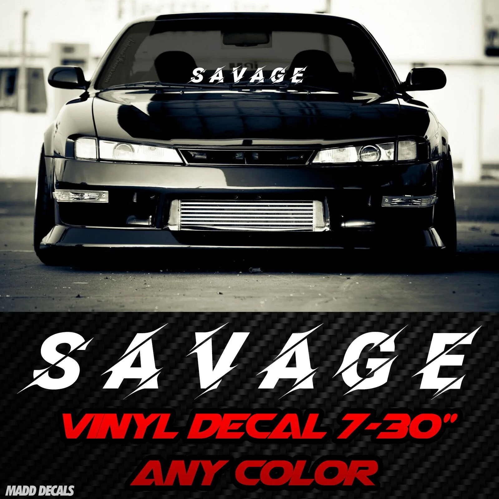 

Для SAVAGE лобовое стекло баннер Солнцезащитная полоса