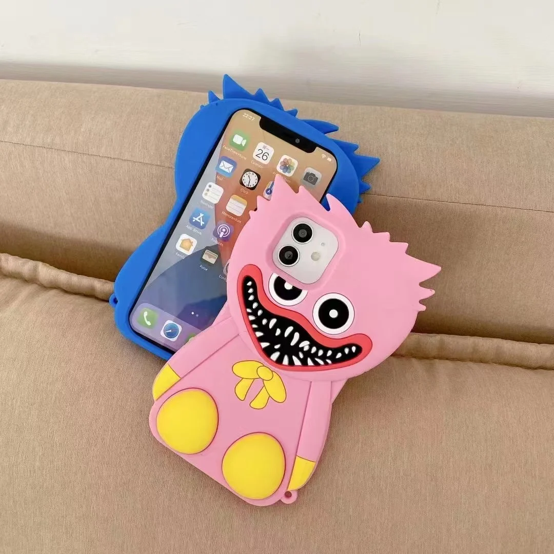 

Popular Horror Games Monster Poppy Playtime Bobby’s Phone Case for Iphone 11 12 13 Pro Max 7 8 6 6sPlus Xr X Xs SE2020 Cover
