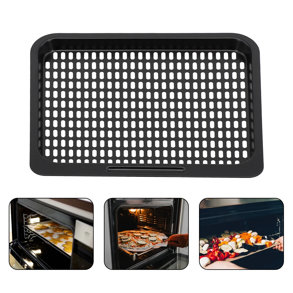 

Carbon Steel Barbecue Rack Cooking Tray Air Fryer Accessories Air Fryer Divider Cooking Tools Detachable Steam Rack 10x9 Inches