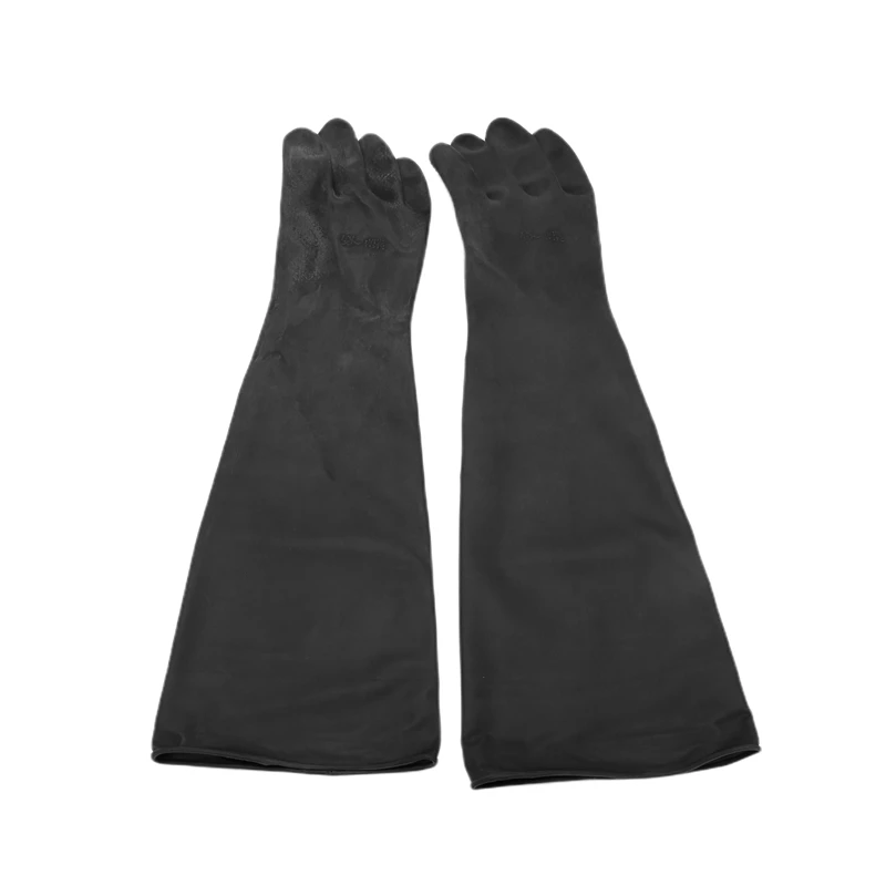 

12X Sand Blasting Gloves For Sandblast Cabinet Gloves 60X20cm