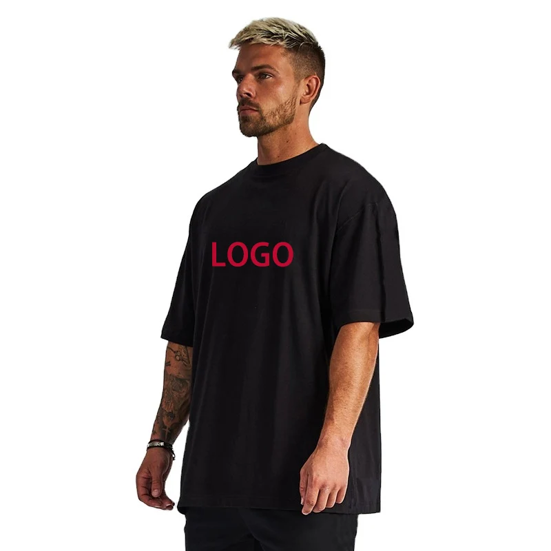 

Men Custom T Shirts Black White Mens Cotton Oversized T Shirt Tshirts for Men