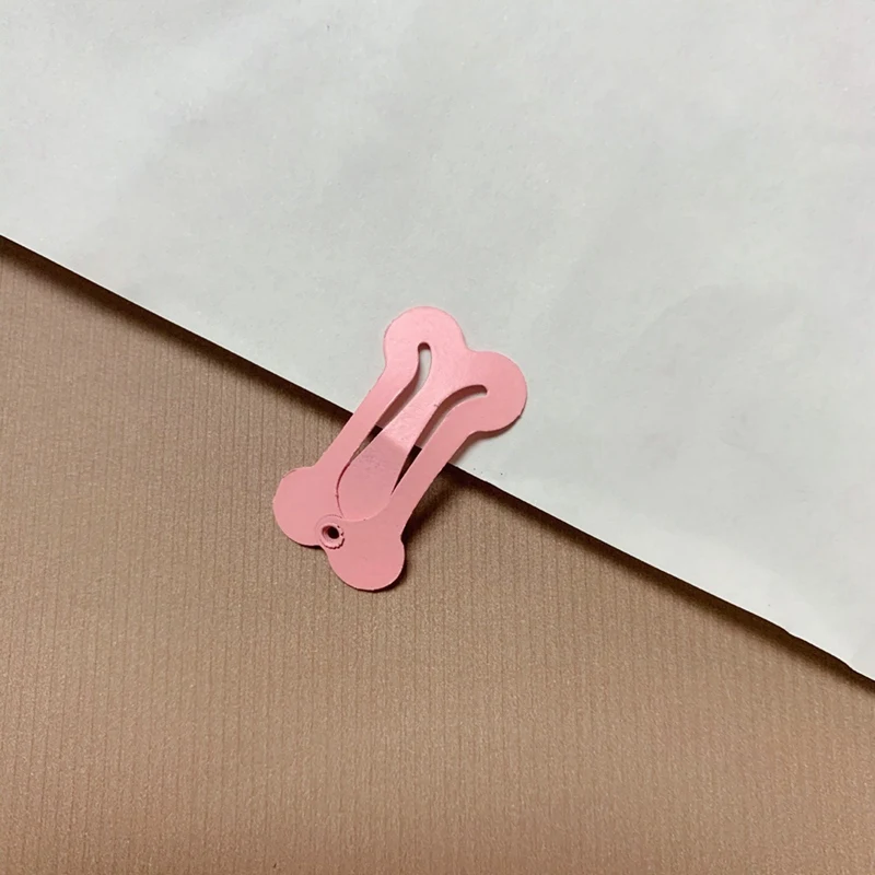 Заколка для волос с милой собакой красочная заколка в форме кости заколки