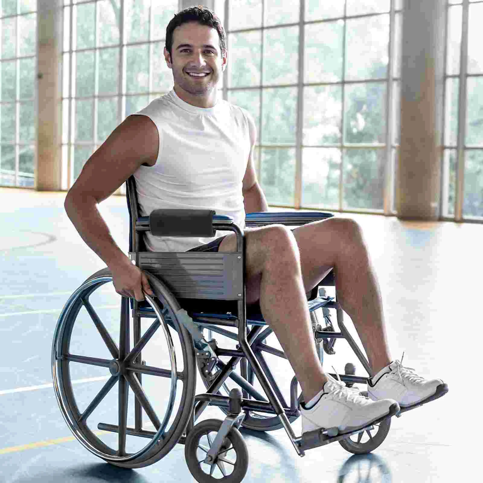 

2Pcs Supple Practical Anti-skid Wheelchair Hand Support Wheelchair Accessories