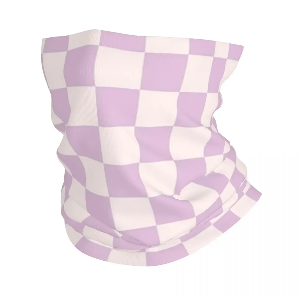 Шахматная доска в клетку клетчатый узор светло-сиреневый фиолетовый розовый