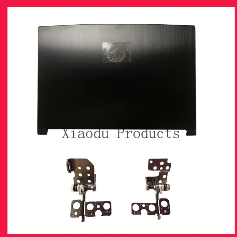 Новинка Черная задняя крышка для ноутбука MSI Bravo 15 MS-16WK 6 дюйма металлические петли