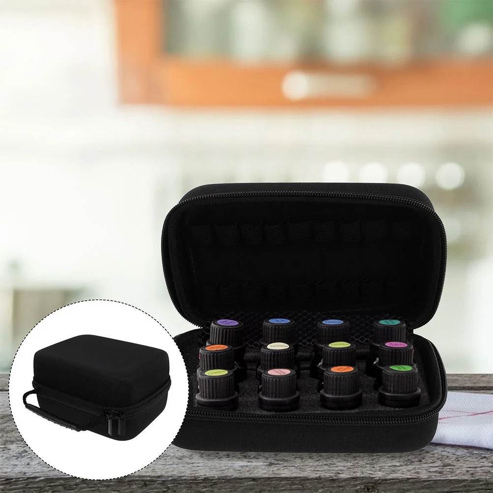 

2pcs Bottle Carrying Cases Essential Oil Travel Boxes Essential Oil Holders Bottle Organizers for Travel Bottles Storage