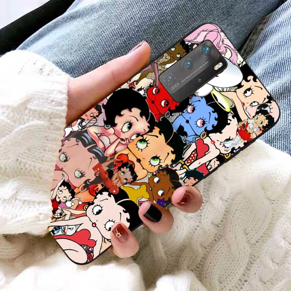 B-Bettys-Cute-B-Boops для Huawei P 8 9 10 20 30 40 50 Pro Lite Psmart Honor lite 70 Mate 20lite
