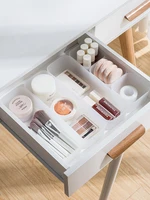 japanese dividers drawer organizers adjustable frosted white diy office storage organizer makeup jewelry box bedroom storage