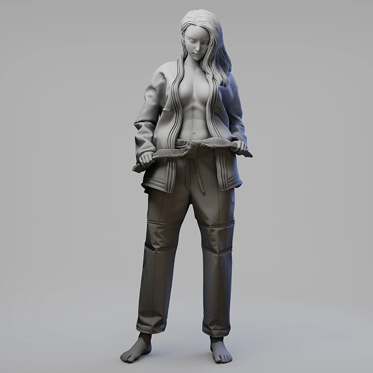 Продажа Миниатюры OceanCosmos, оригинальная, девушка-джудо, тема боевых видов спорта, сексуальная девушка, статуэтка из смолы GK