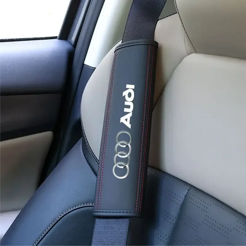 

Защитный чехол для ремня безопасности автомобиля для A1 A2 A3 A4 A5 A6 A7 A8 Q1 Q2 Q3 Q4 Q5 Q6 Q7 Q8 S3 S5 S7 A4L A6L audi RS3 RS4