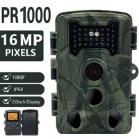 16mp 1080p wildlife trail infrared camera trap hunting cameras pr1000 wireless surveillance videophoto night vision cams