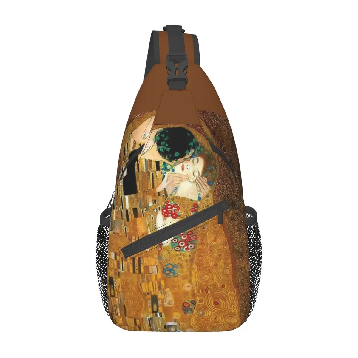 Кросс-боди Сумка-слинг Klimt Kiss крутая нагрудная сумка Густава Климта Фриас