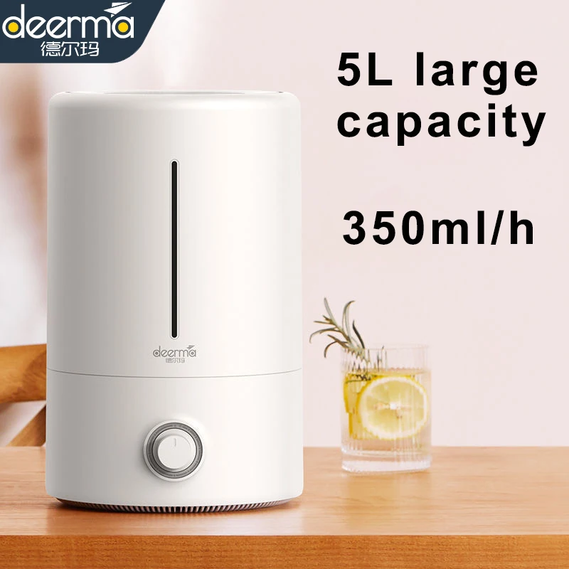 

Deerma Air Humidifier Household Electric Aroma Diffuser Aromatherapy Diffusers 5L Home Ultrasonic Cool Mist Maker Fogger 220V